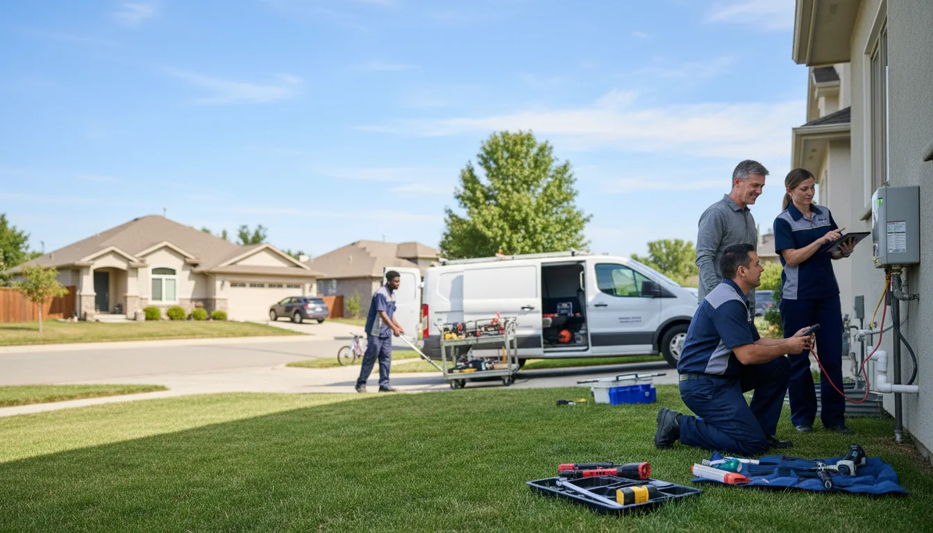 Tankless water heater service in Llano, TX